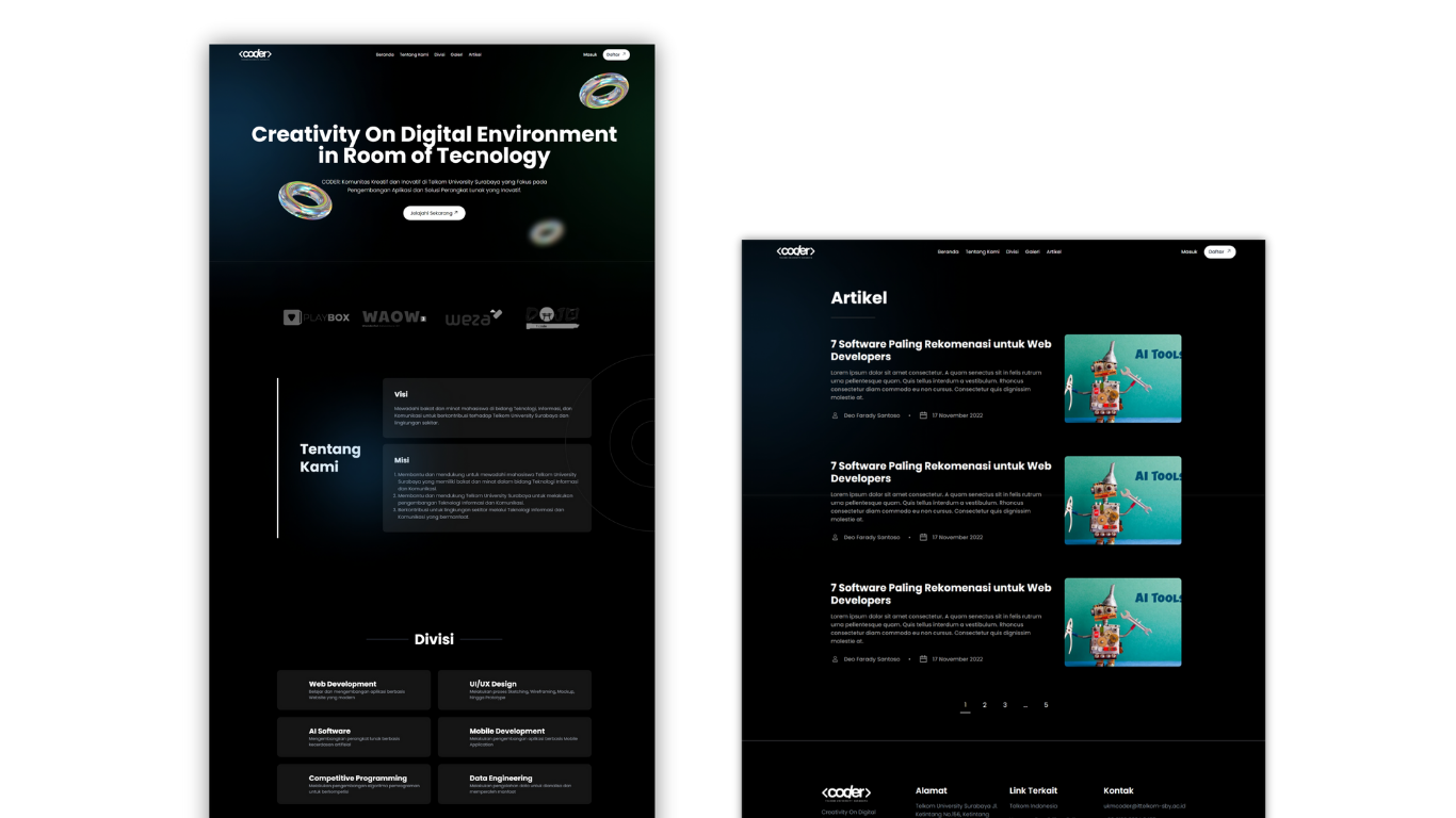 Coder Web Profile